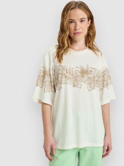 Roxy Hangloose Placed T-Shirt egret