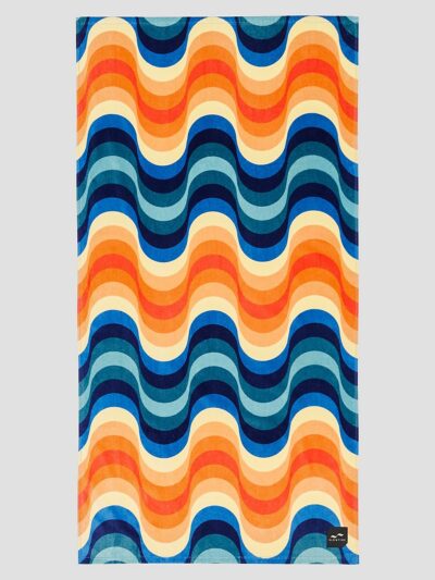 Slowtide Flip Side Beach Towel lagoon