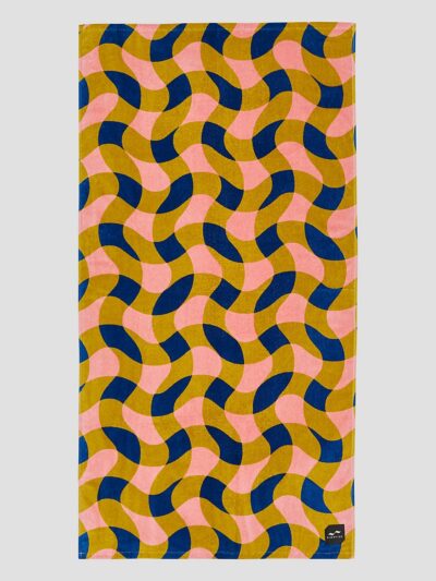 Slowtide Weaver Beach Towel guava
