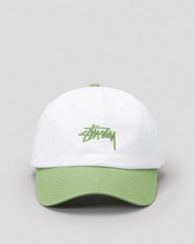 Stussy Women's Stock Low Pro Cap in White