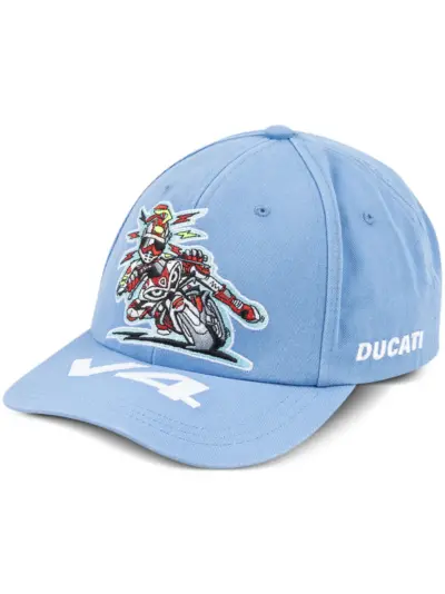 Supreme x Ducati six-panel "Blue" cap