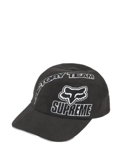 Supreme x Fox Racing® logo-embroidered cap - Black