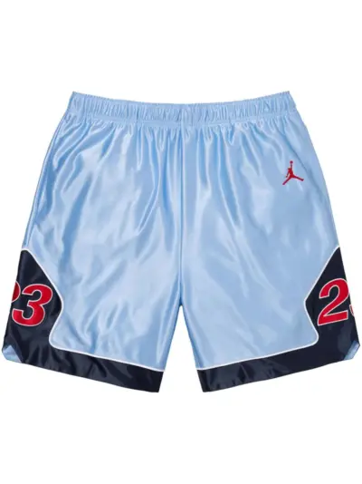 Supreme x Jordan Warm Up shorts - Blue