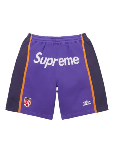 Supreme x Umbro® Knit Soccer "SS25 - Purple" shorts