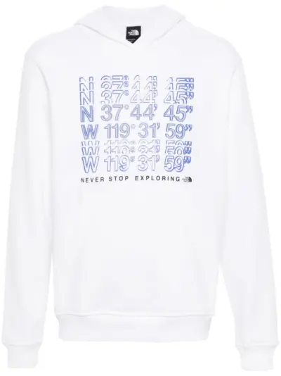 The North Face Coordinates hoodie - White