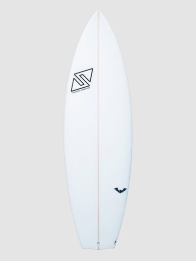 TwinsBros Batboard Future Surfboard white