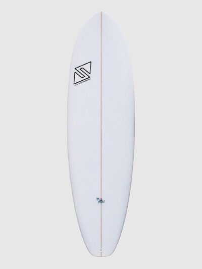 TwinsBros Mr. Freaky FCS2 Surfboard white