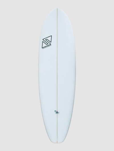 TwinsBros Mr. Freaky Future Surfboard white