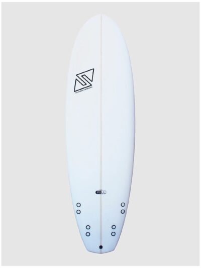 TwinsBros The Pill FCS2 Surfboard white