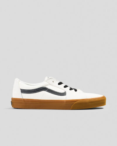 Vans Men's Sk8-Low Shoes in White Size 11