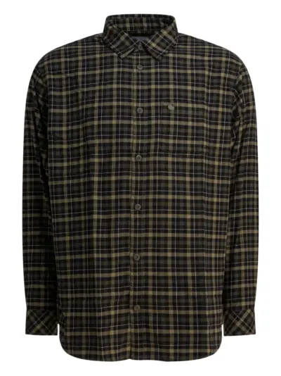 Carhartt WIP L/S Widmark check long-sleeve shirt - Brown