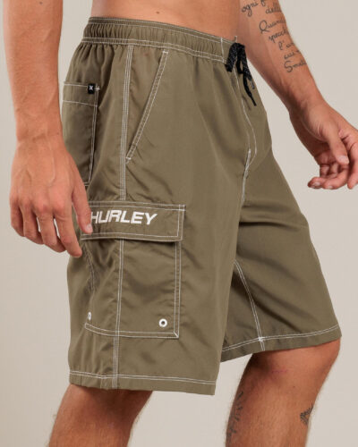 Hurley Men's Supercross Board Shorts in Purple Size XL