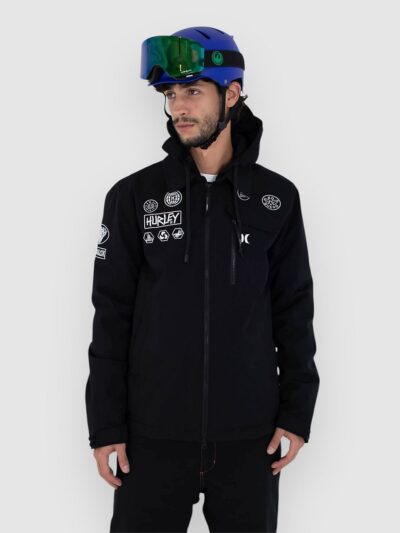 Hurley Patch Snow Jacket black
