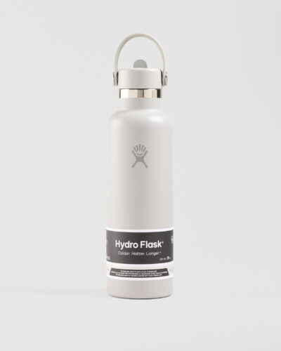 Hydro Flask 21Oz Standard Mouth Flex Straw Bottle in Grey