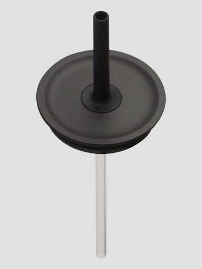 Hydro Flask Medium Press-In Straw Lid Bottle black