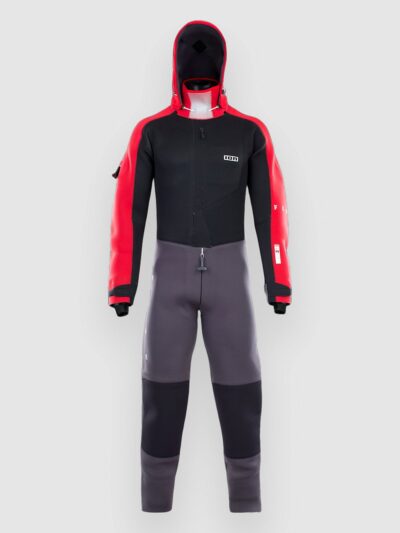 Ion Fuse Drysuit 4/3 Back Zip DL Wetsuit red