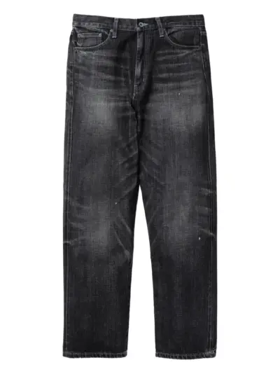 Neighborhood washed cotton jeans - Black