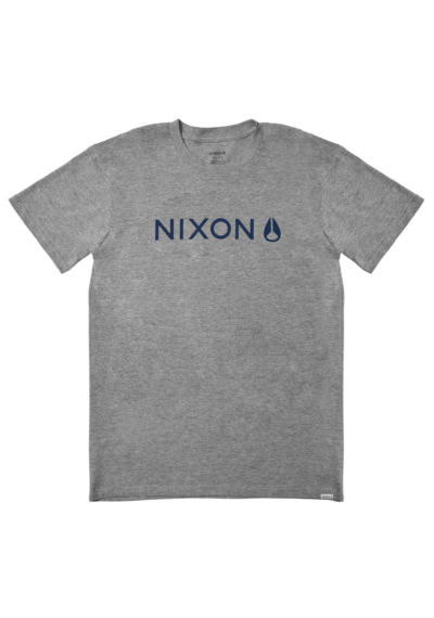 Nixon Basis Short Sleeve T-Shirt XXL - Dark Heather Gray