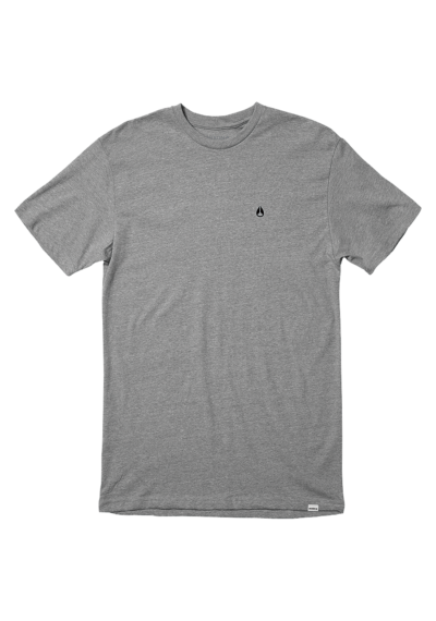 Nixon Sparrow Short Sleeve T-Shirt XXL - Dark Heather Gray