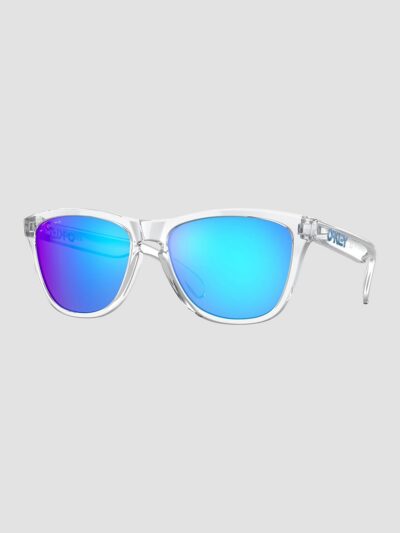 Oakley Frogskins Crystal Clear Sunglasses prizm sapphire