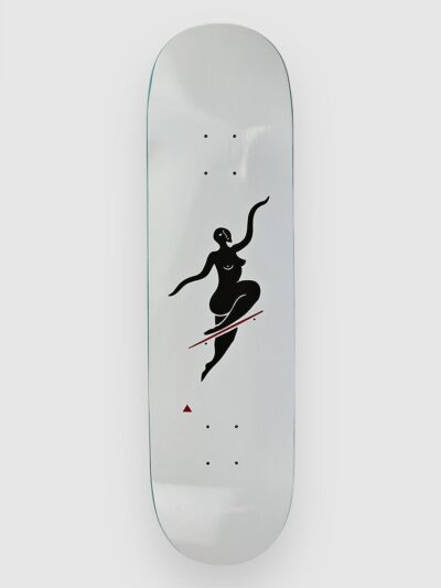 Polar Skate Team Model No Complies 8.5" Skateboard Deck white