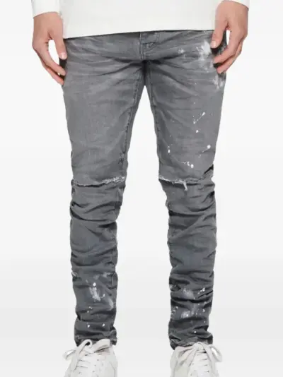 Purple Brand Stadium Dapple "Grey" jeans