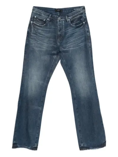 Purple Brand distressed-effect denim jeans - Blue