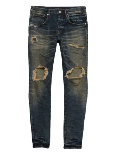 Purple Brand distressed jeans - Blue