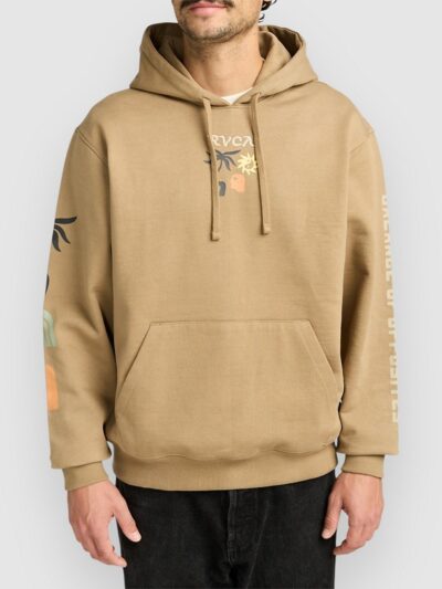 RVCA Deep Think Hoodie coyote