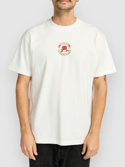 RVCA Roses Poster T-Shirt salt