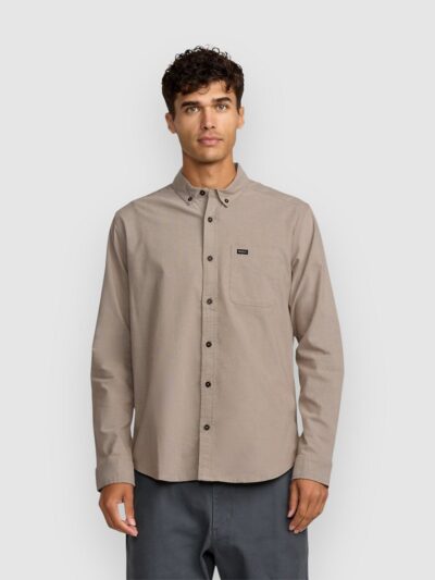 RVCA Thatll Do Stretch Shirt mushroom