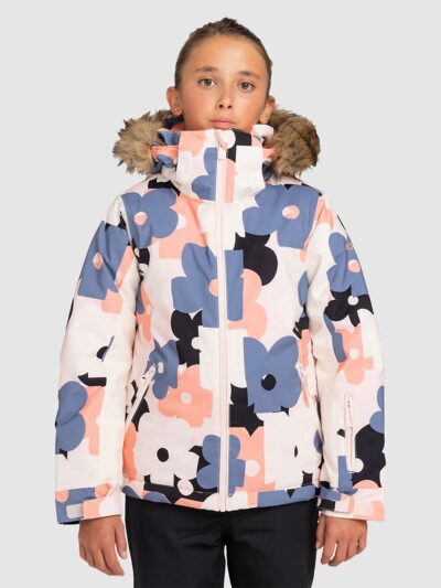 Roxy Pie Kids Jacket pink salt prima
