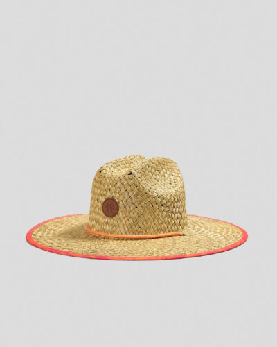 Roxy Women's Pina To My Colada Printed Panama Hat Size Small/Medium