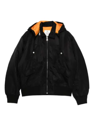 Stüssy Flight hooded zip jacket - Black