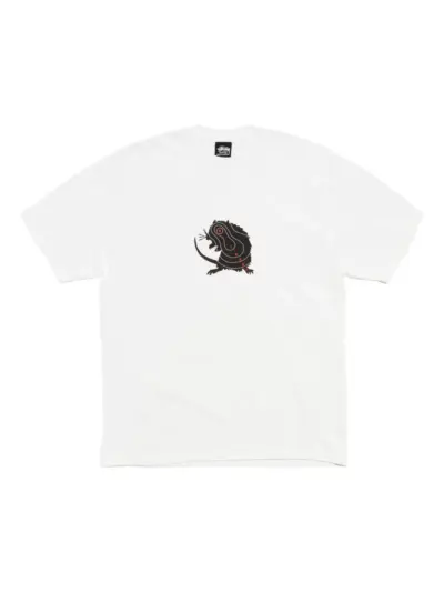 Stüssy Long Range printed T-shirt - White