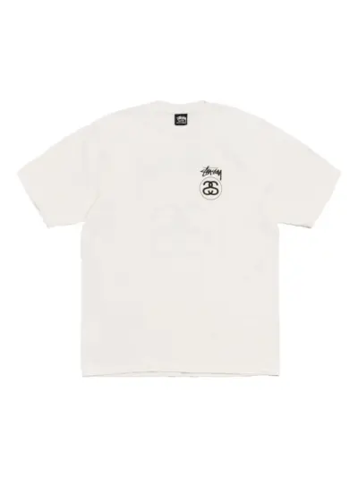 Stüssy cotton graphic T-shirt - White