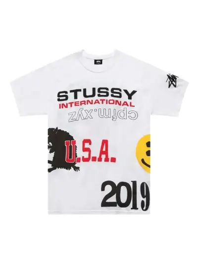 Stüssy graphic-print T-shirt - White
