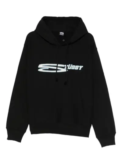 Stüssy logo hoodie - Black