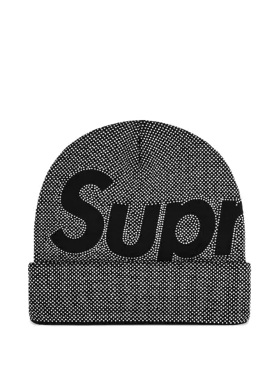 Supreme Knockout studded beanie hat - Black