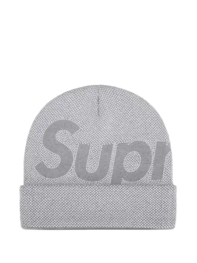 Supreme Knockout studded beanie hat - Grey
