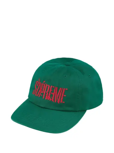 Supreme Splatter 6-Panel baseball cap - Green
