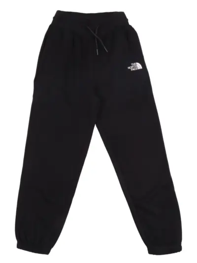 The North Face Kids logo-embroidered track pants - Black