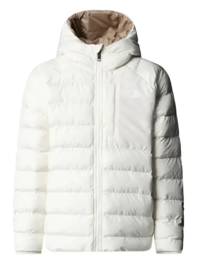 The North Face Kids reversible hooded jacket - Neutrals
