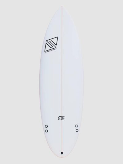 TwinsBros Cricket Future Surfboard white