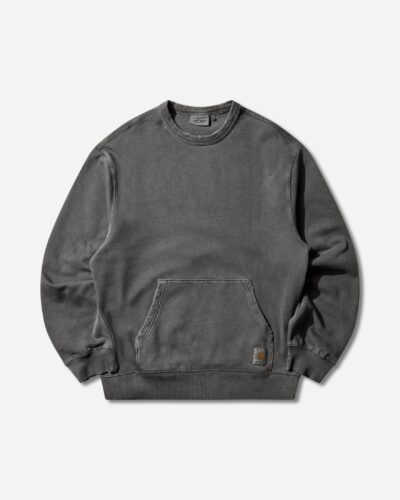Carhartt Men s Torion Pocket Crewneck Sweatshirts Black (Grind Washed)