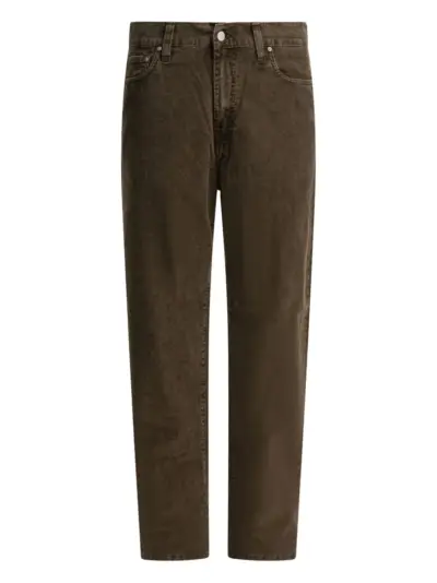 Carhartt WIP Aaron corduroy patch trousers - Brown