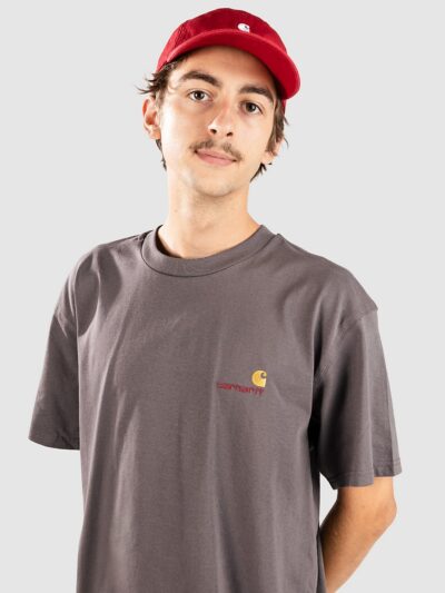 Carhartt WIP American Script T-Shirt porphyry
