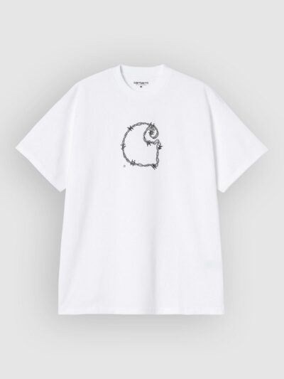 Carhartt WIP Barbwire C T-Shirt white