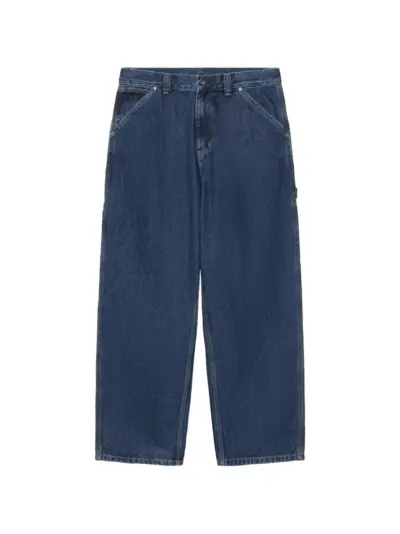 Carhartt WIP Belmont back-buckle jeans - Blue