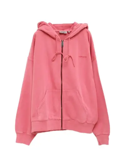 Carhartt WIP Benton zip hooded sweater - Pink